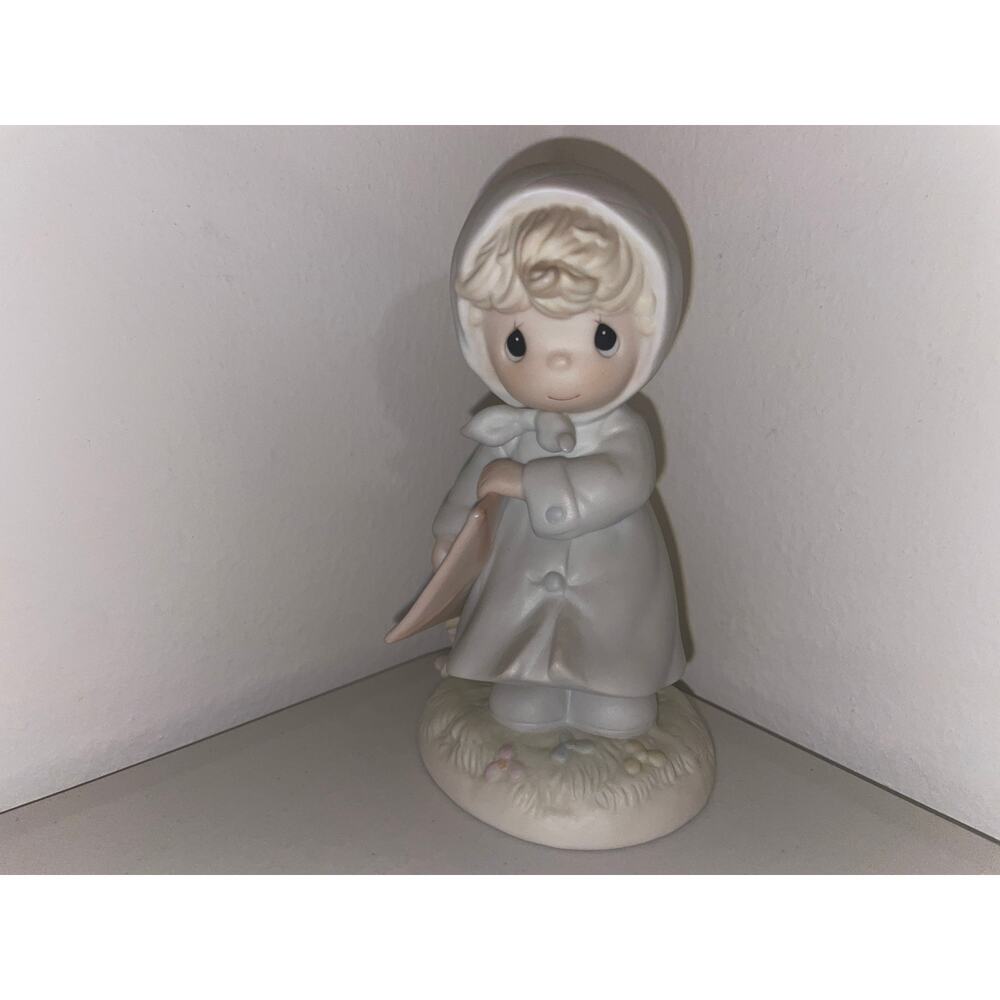 Precious Moments Figurine‎ 110019 "March" 1987 5" Enesco